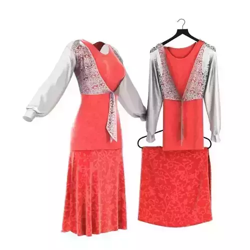 Two Piece Dress Outfit