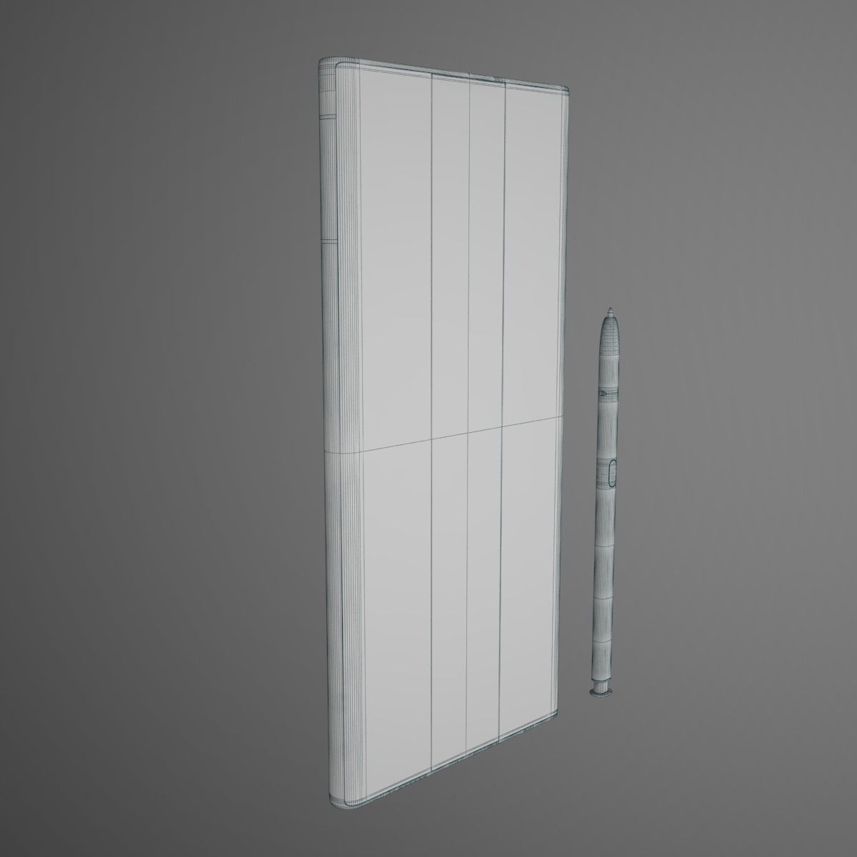 Samsung Galaxy S22 Ultra 5G Low-poly 3D model_9