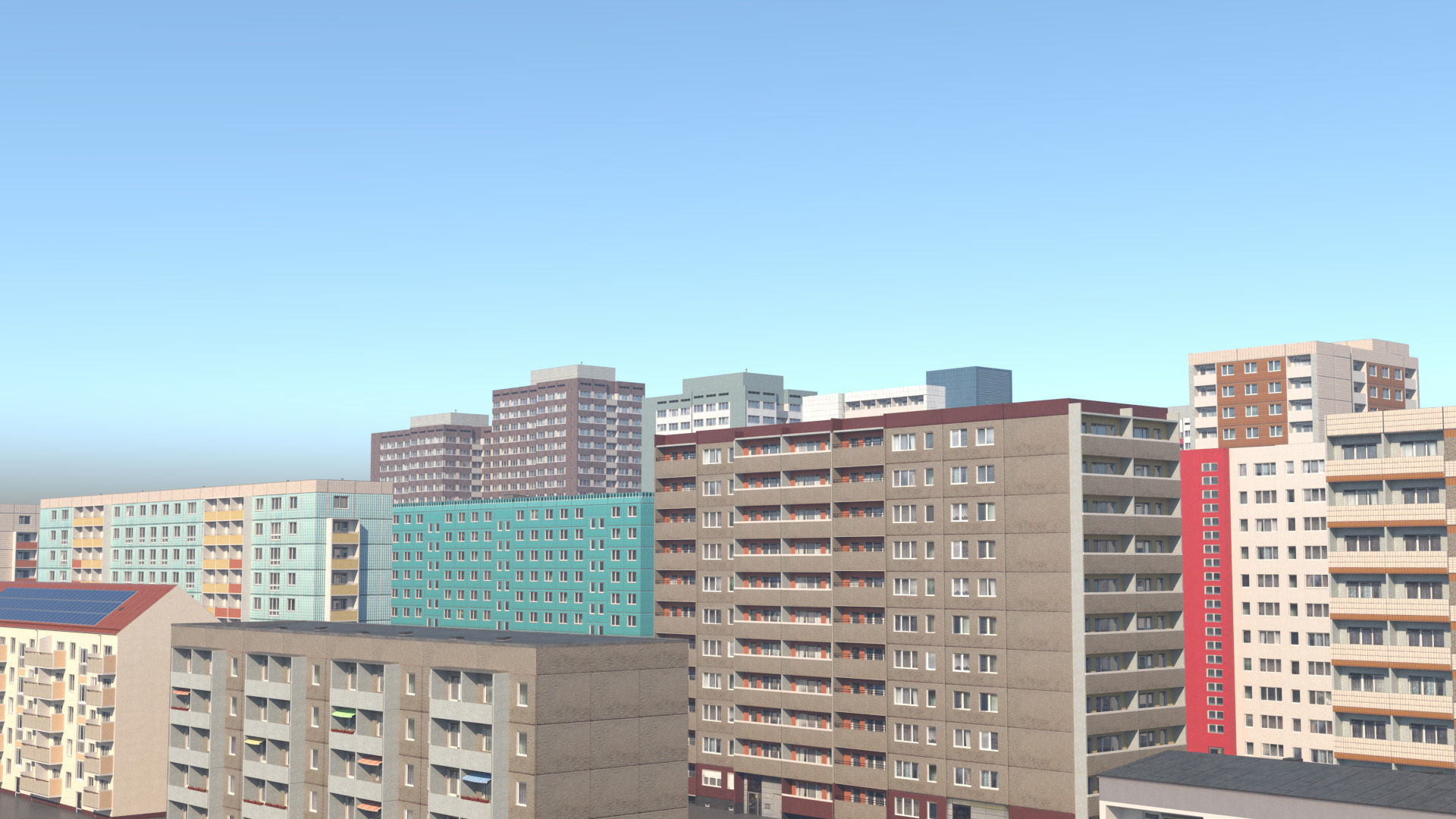 Germany DDR Berlin buildings pack 3D model_25