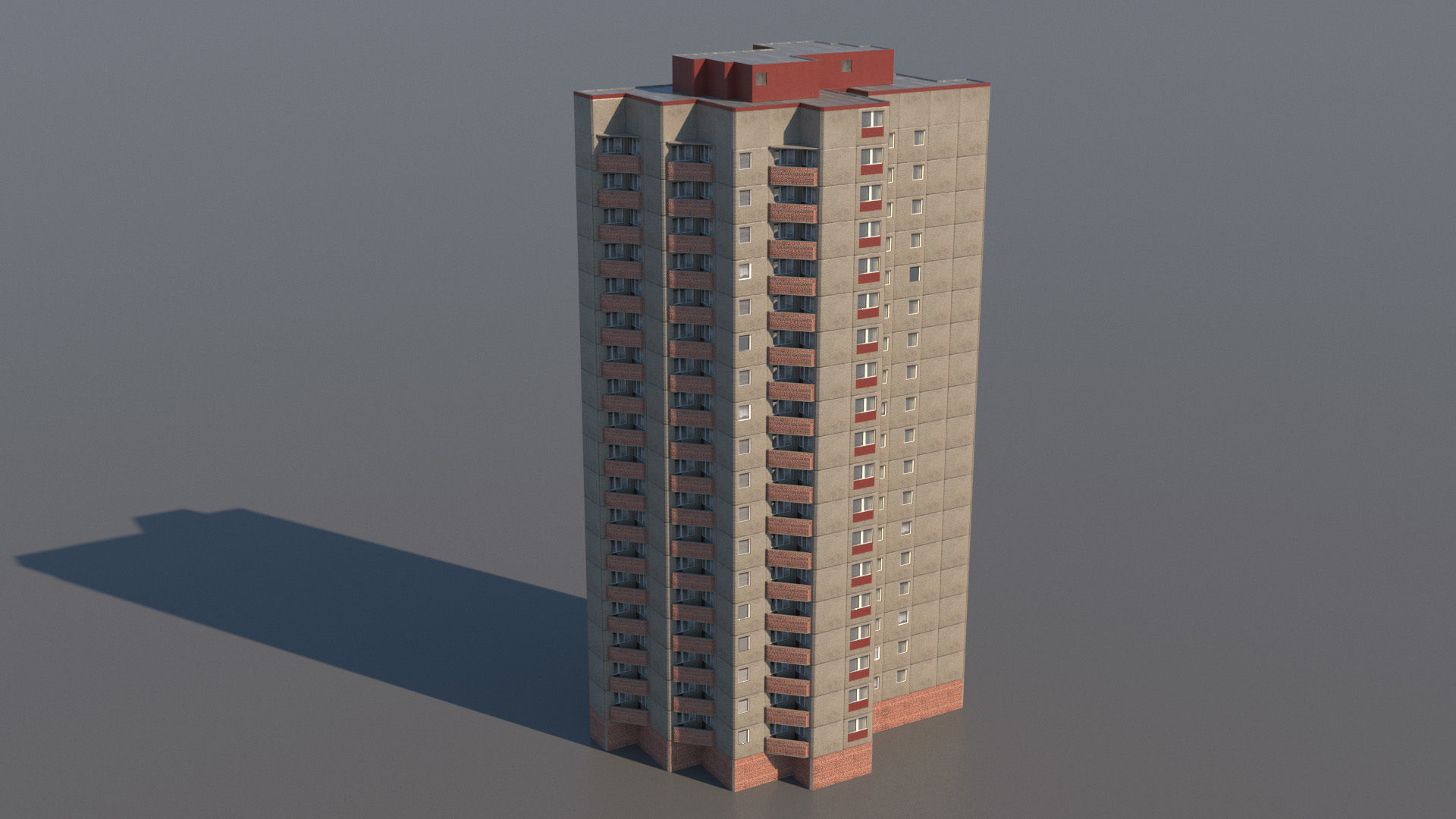 Germany DDR Berlin buildings pack 3D model_17