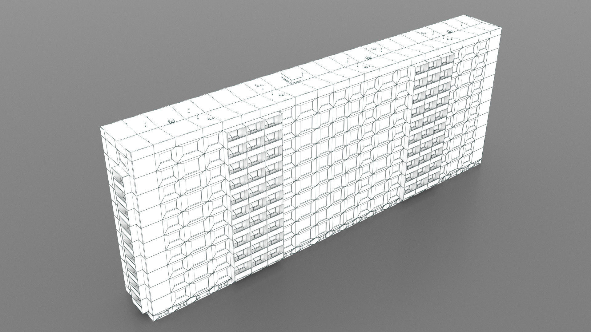 Germany DDR Berlin buildings pack 3D model_23