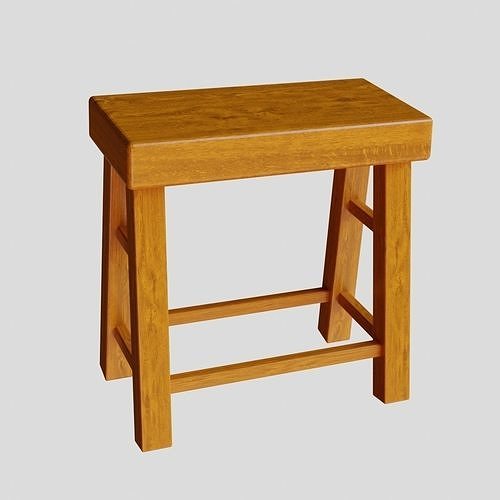 Chairs and Stools 3D model 4