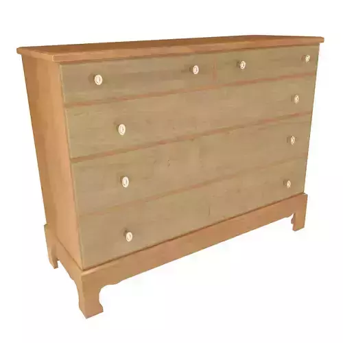 Wooden chest of drawers