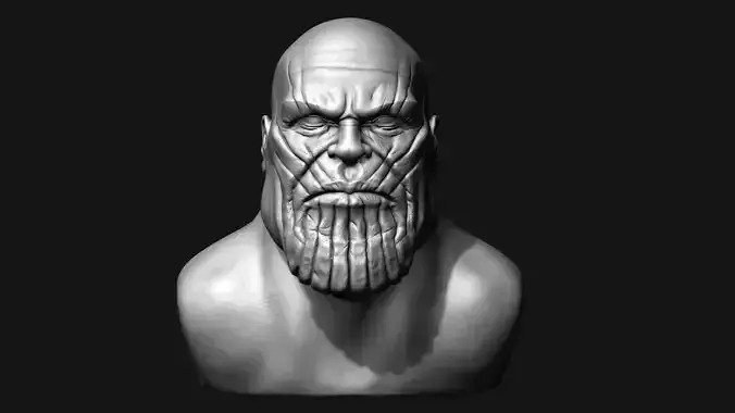 Thanos Bust - 3D Print model
