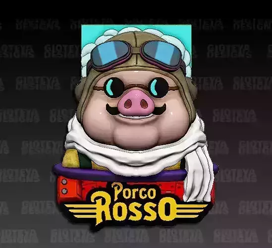 Porco Rosso 3D model