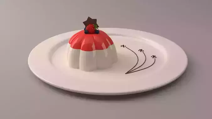 Jelly pudding