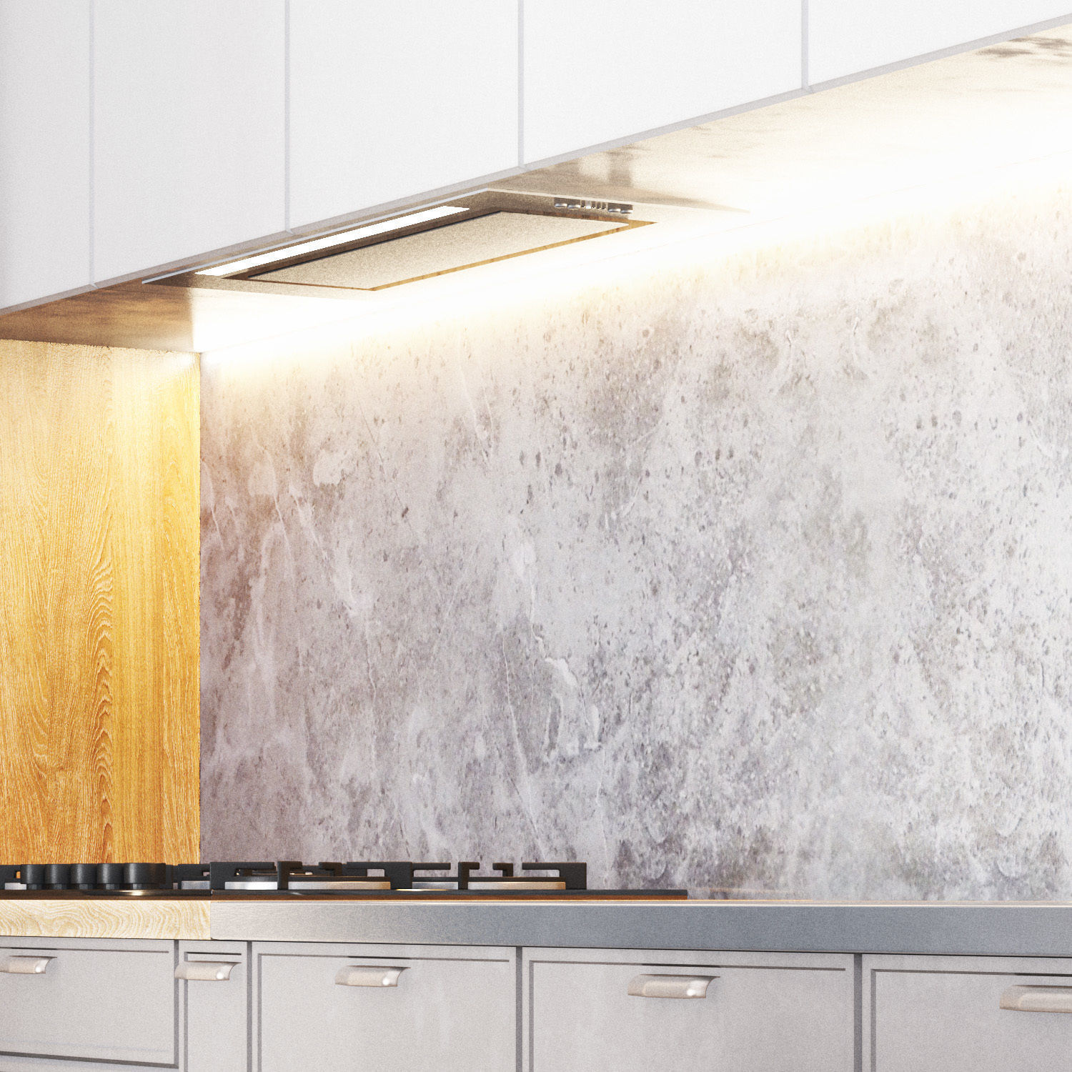 Kitchen modern02 3D model_4