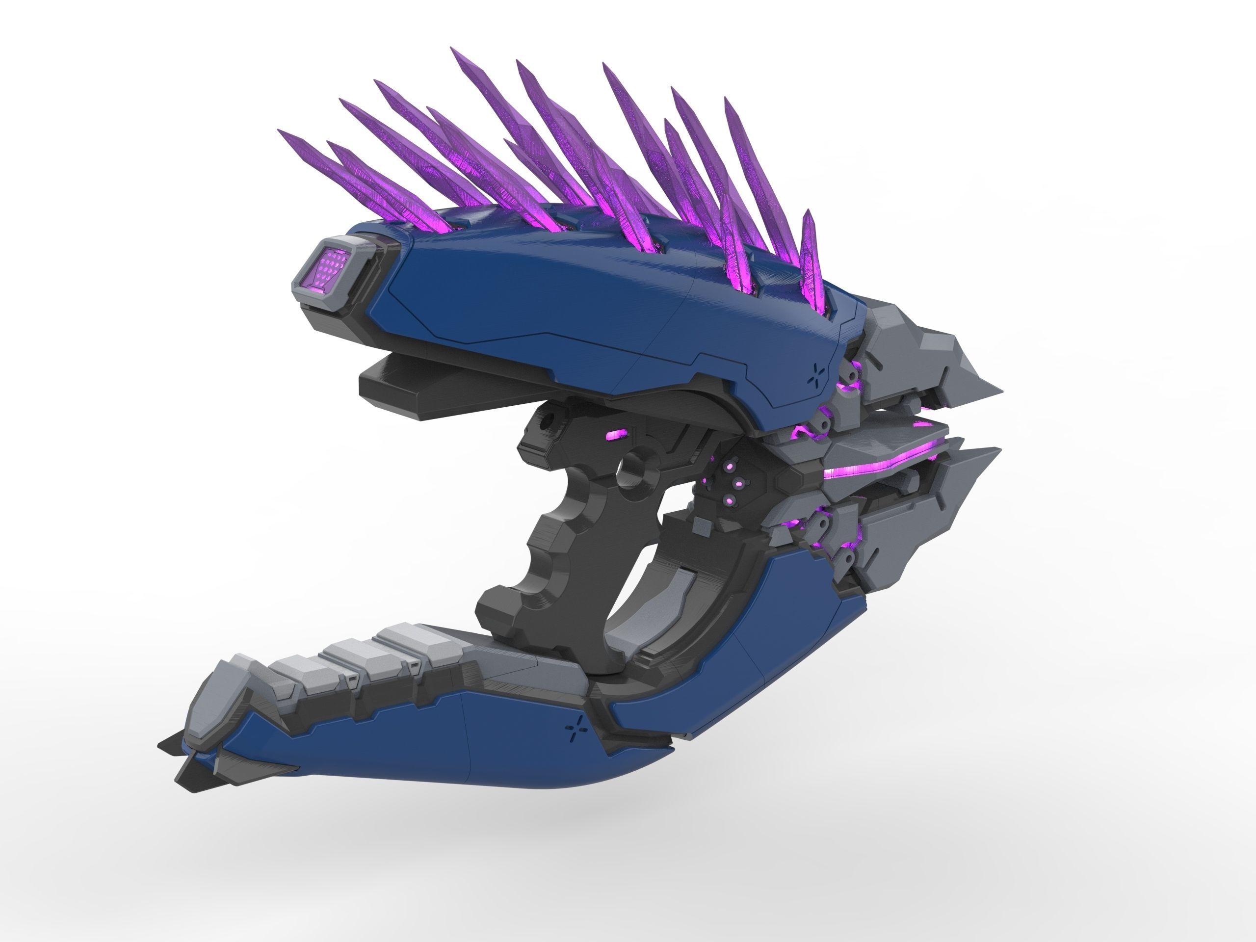 Needler - Halo Infinite - Printable 3d model - STL 3D print model_6