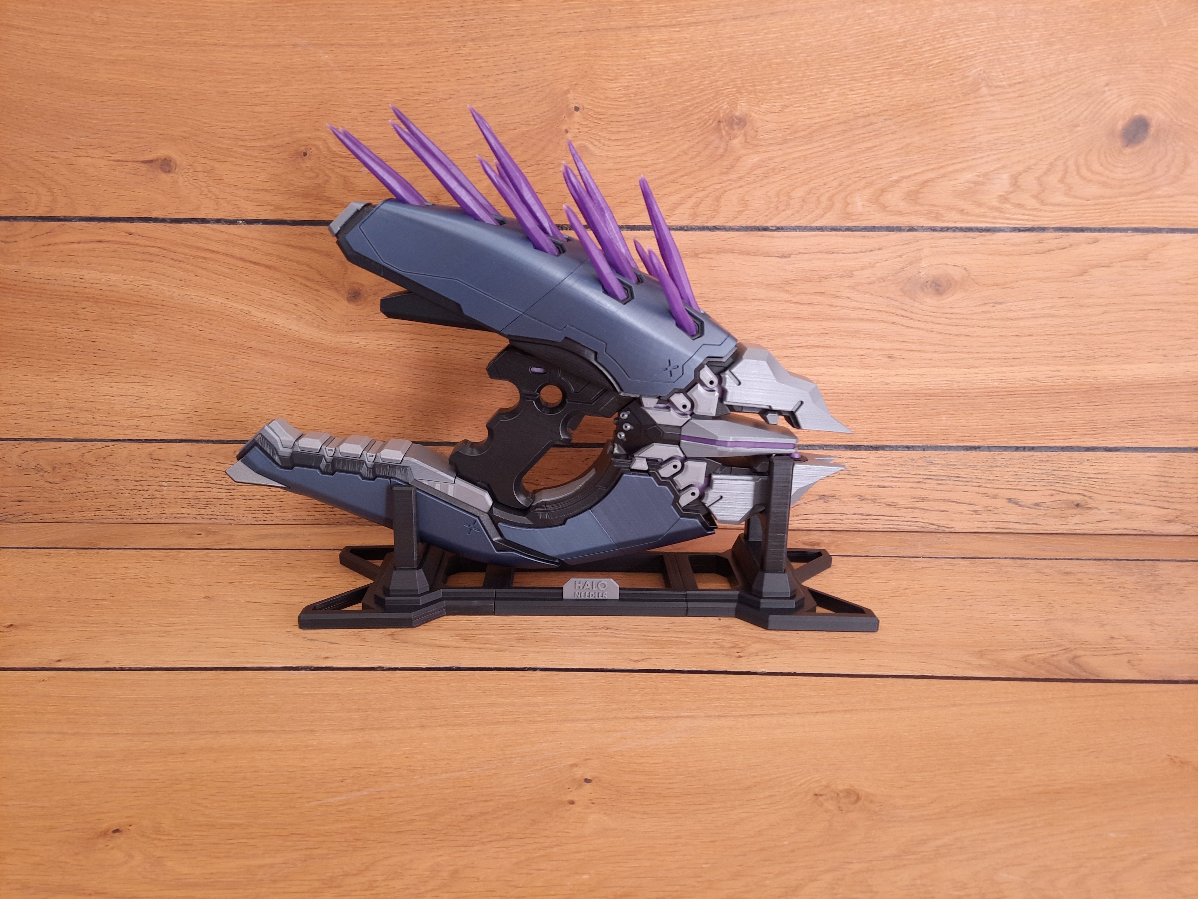 Needler - Halo Infinite - Printable 3d model - STL 3D print model_23