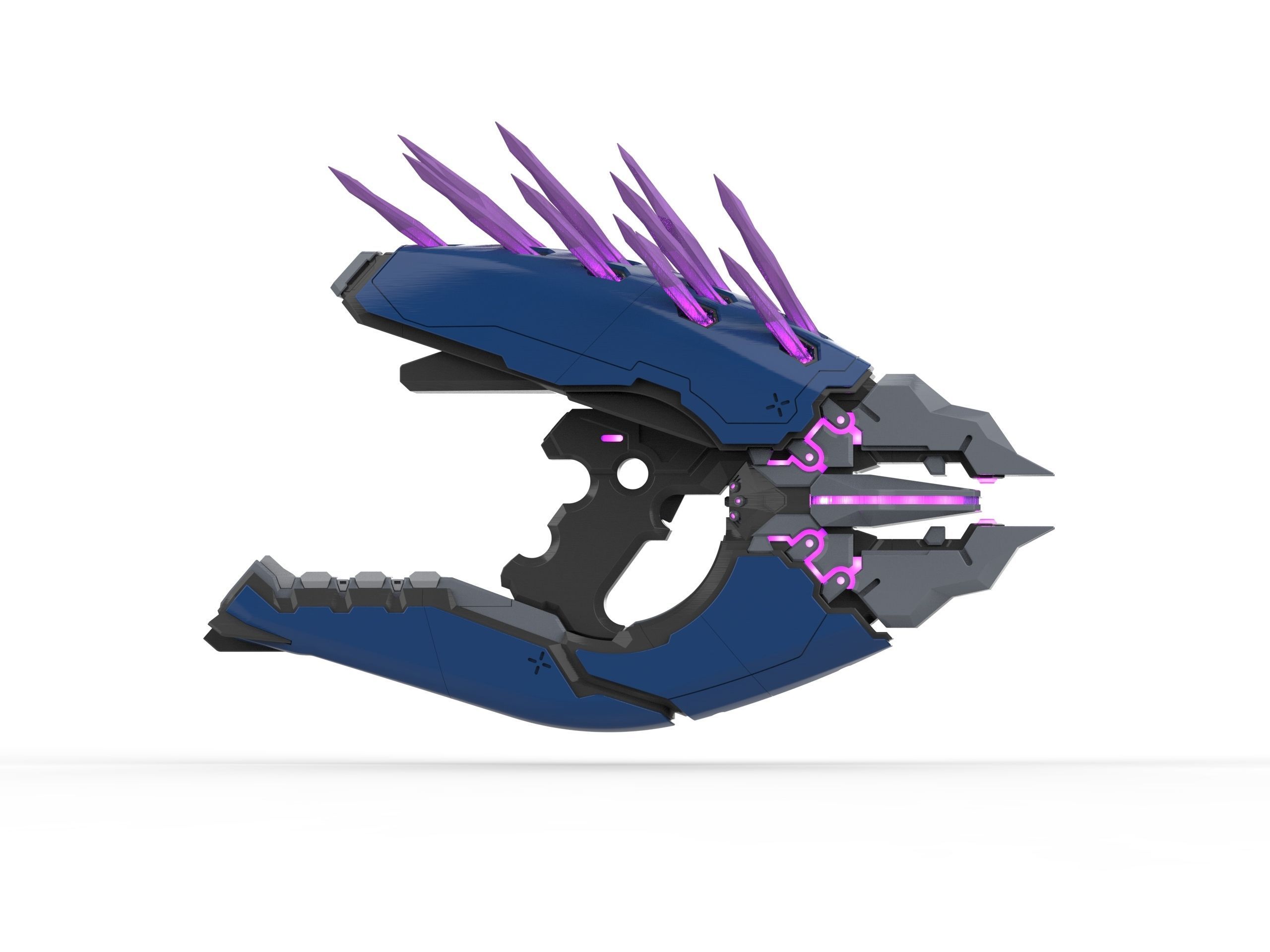 Needler - Halo Infinite - Printable 3d model - STL 3D print model_7