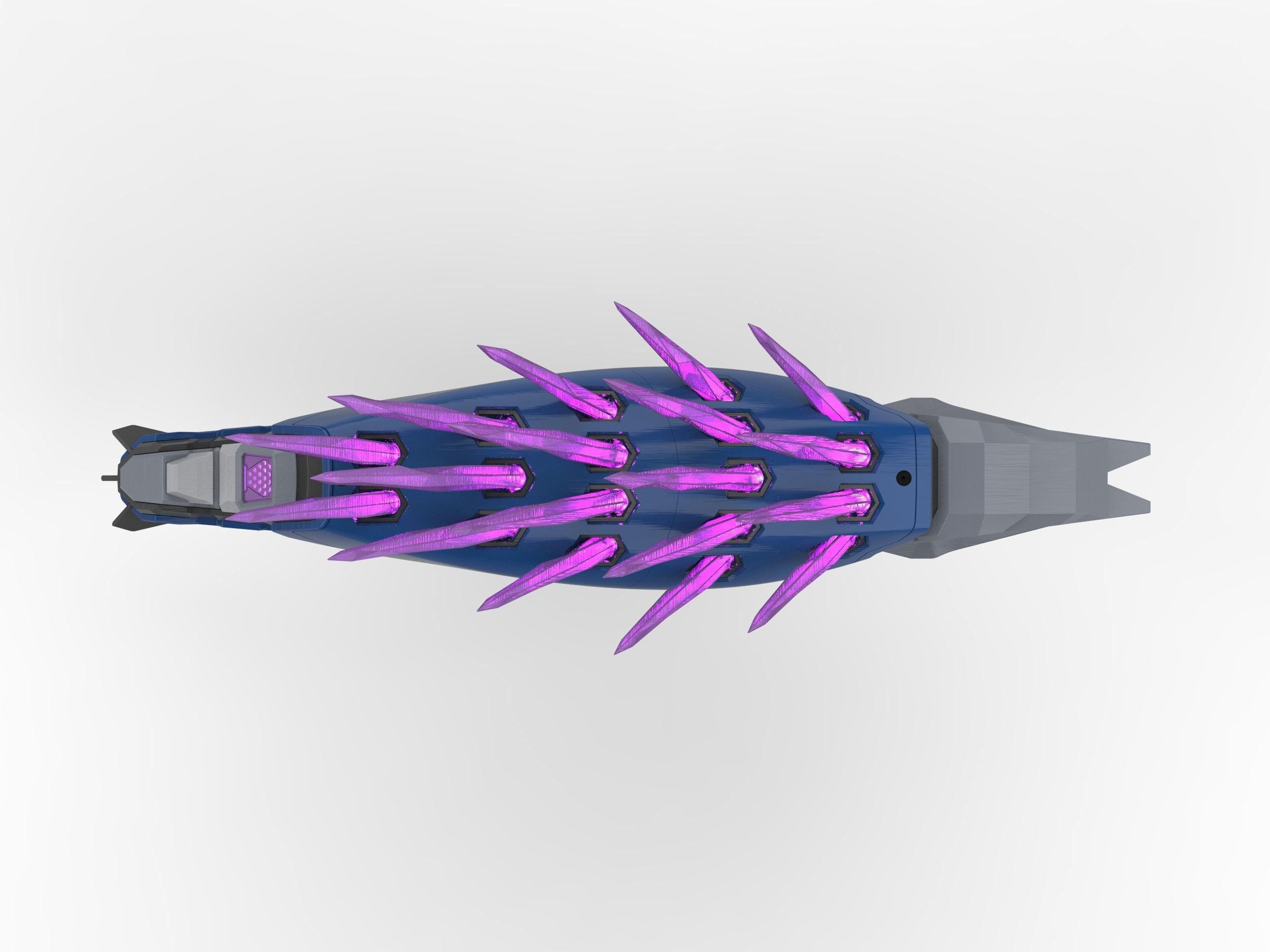 Needler - Halo Infinite - Printable 3d model - STL 3D print model_8