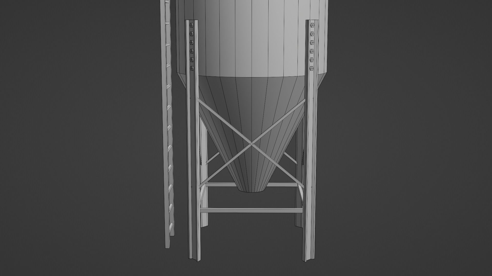 Farm Hopper Low-poly 3D model_15