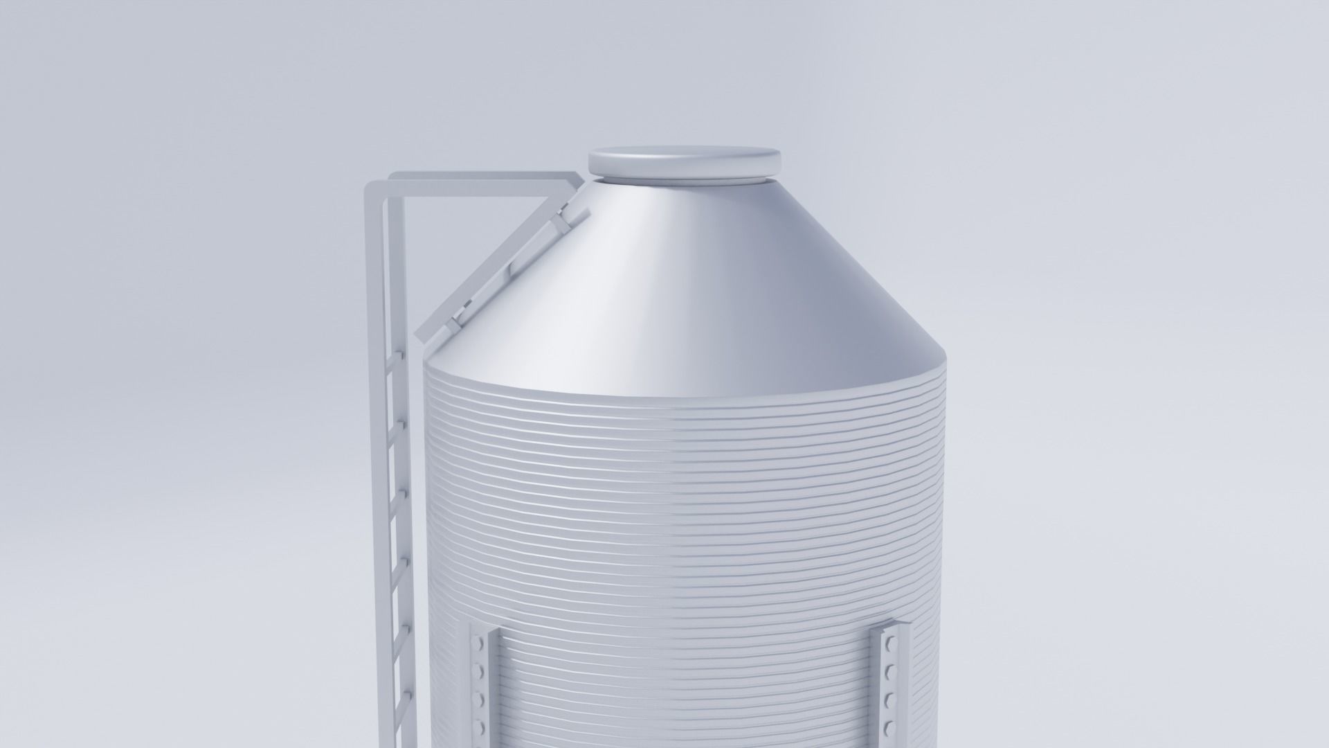 Farm Hopper Low-poly 3D model_5