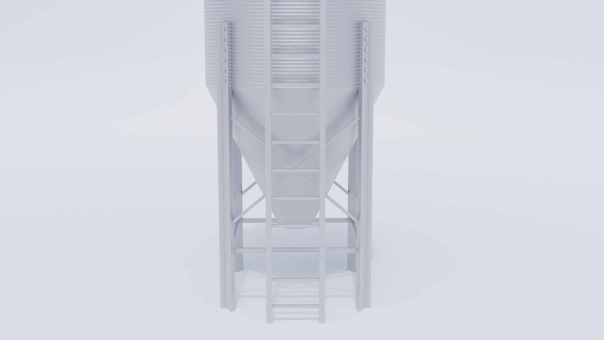 Farm Hopper Low-poly 3D model_8