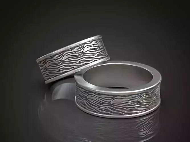 Wedding bands couple promise rings 