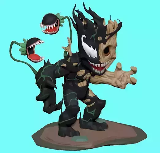 Venom Groot STL 