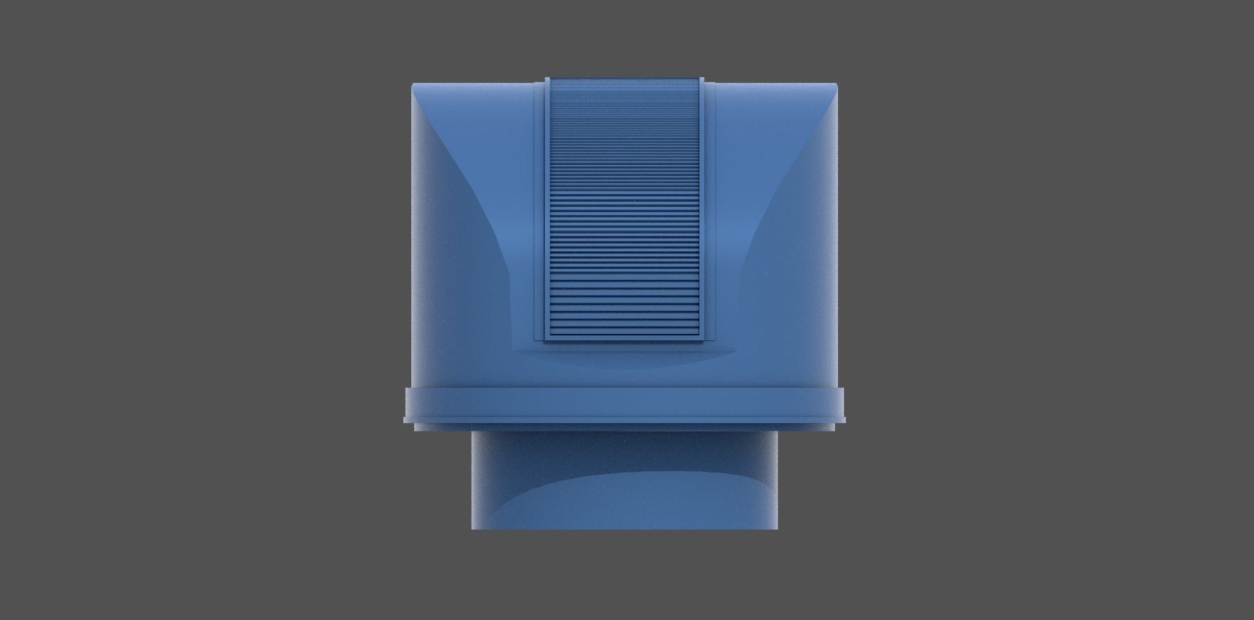 Yamato light control tower 02 - Personal license - 1-100 scale 3D print model_3