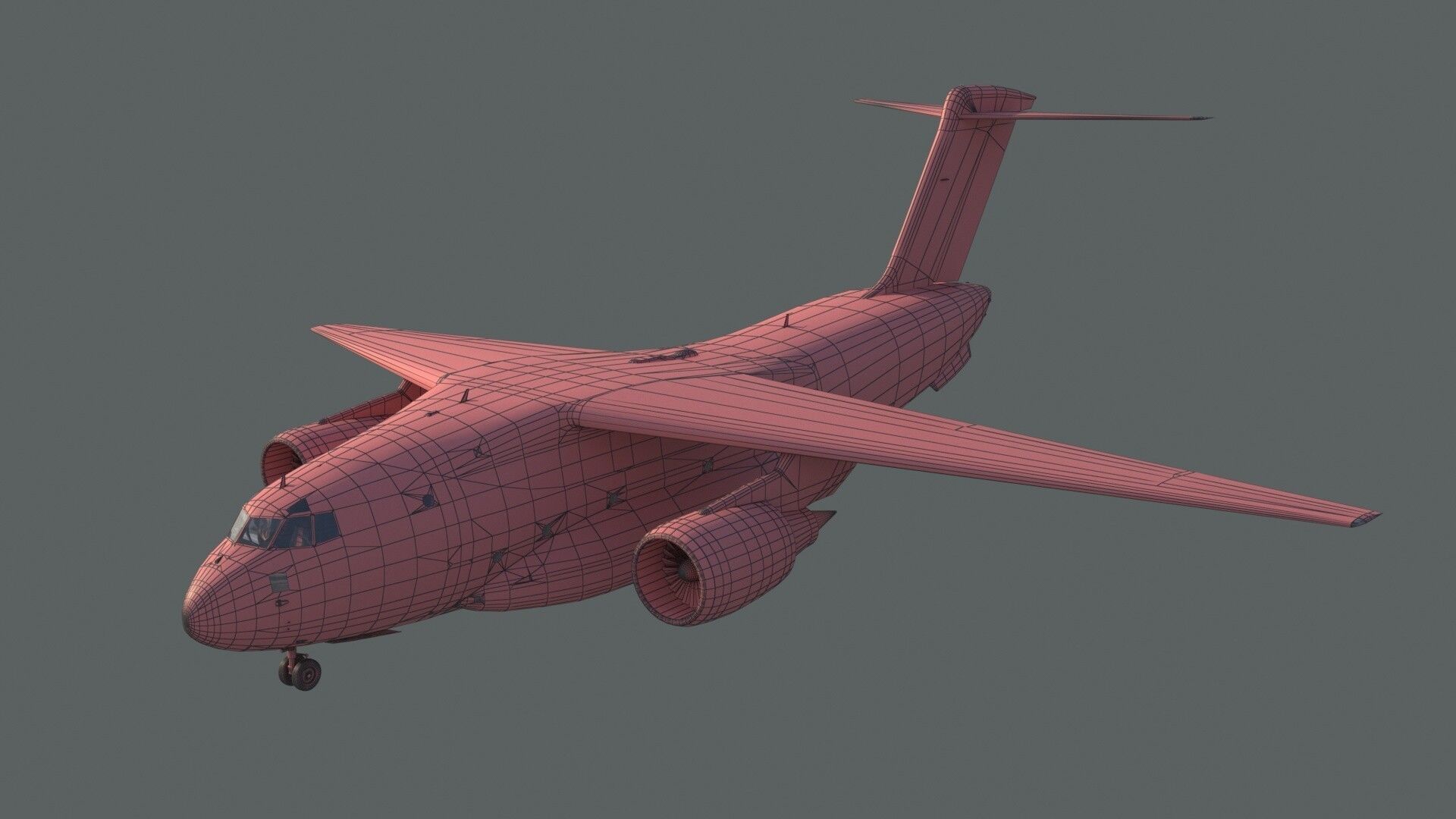 Kawasaki C-2 3D model_17