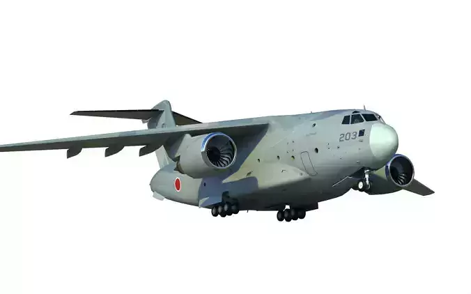 Kawasaki C-2 3D model