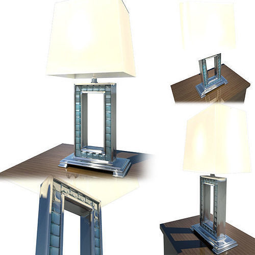 Lamp - Shiny 3D model
