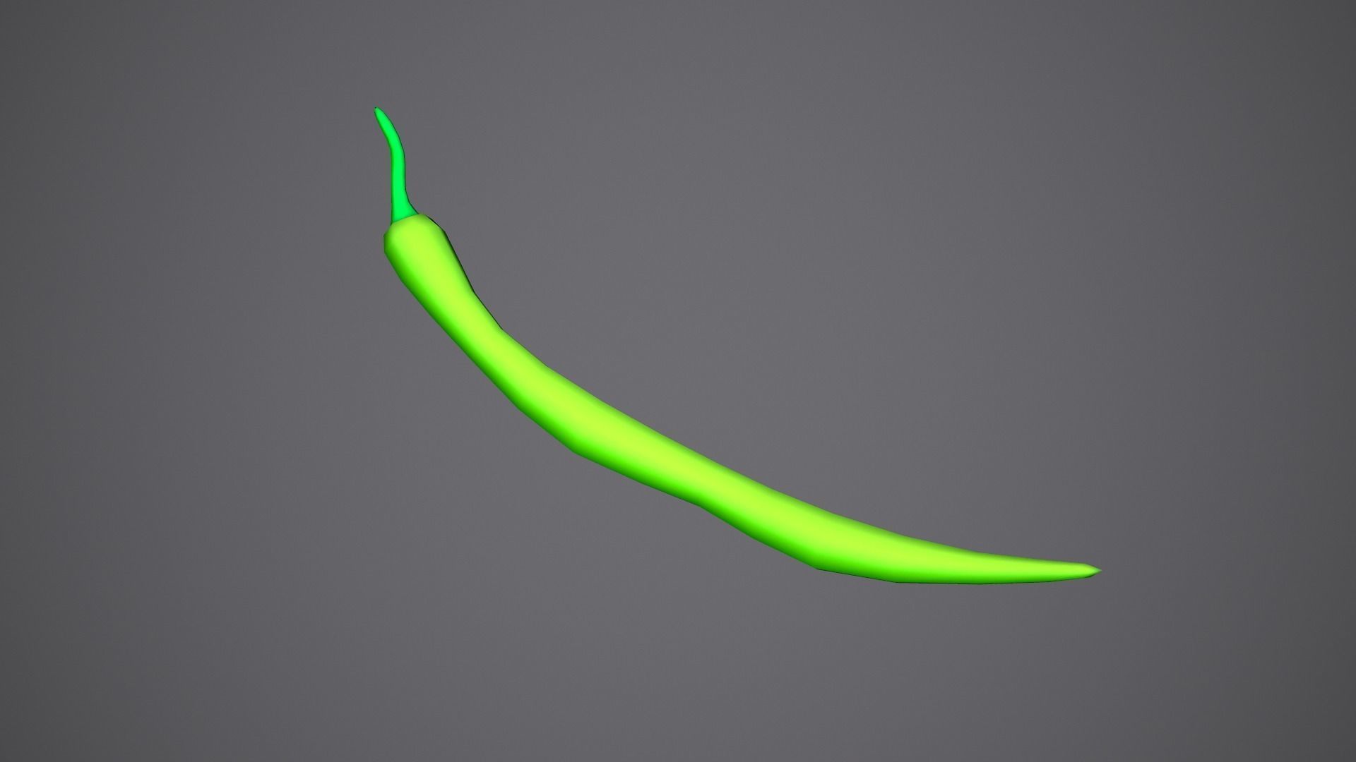 Peppers Toon Low-poly 3D model_16