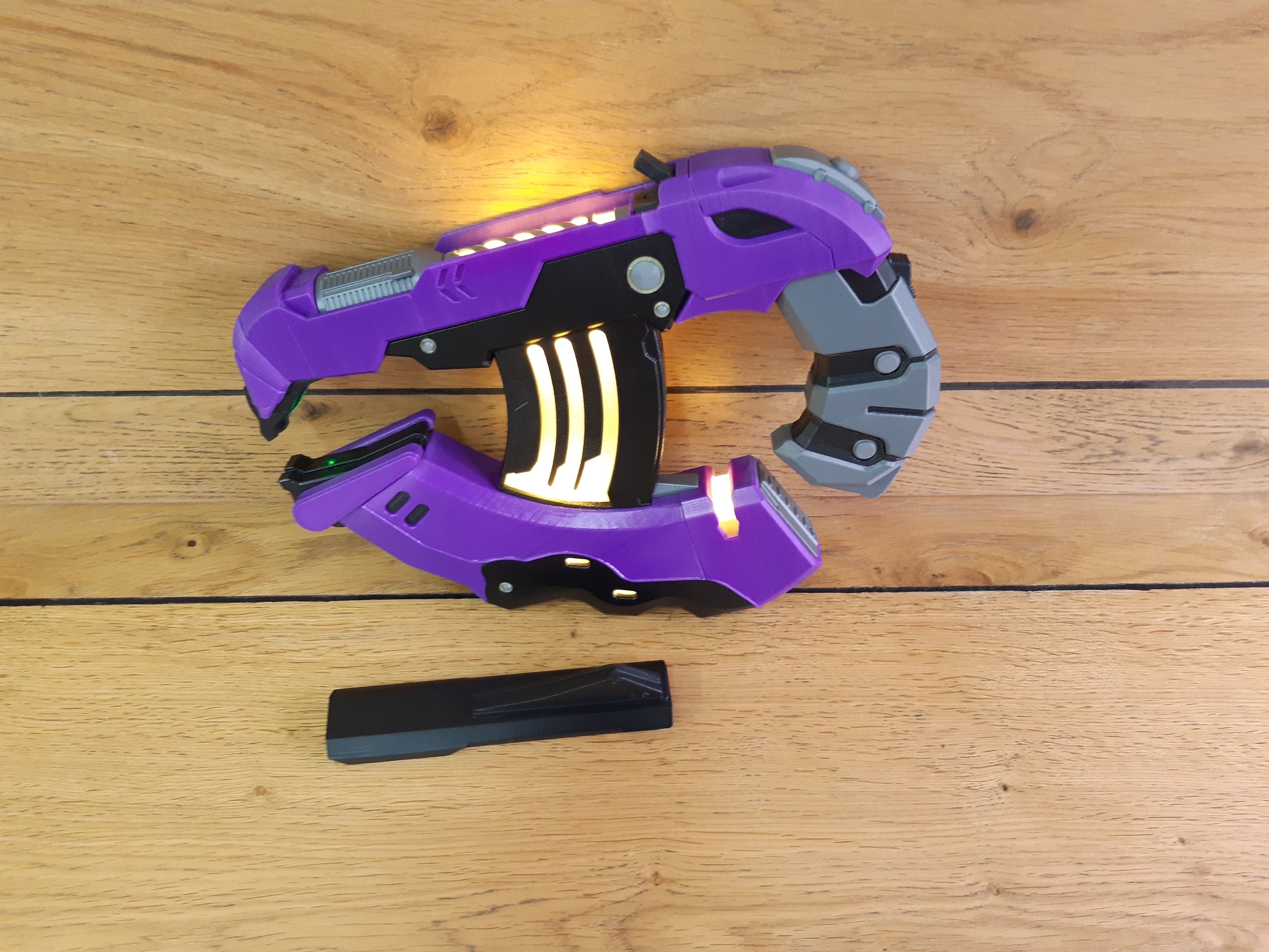 H2A Plasma Cannon - Halo - Printable 3d model - STL 3D print model_14