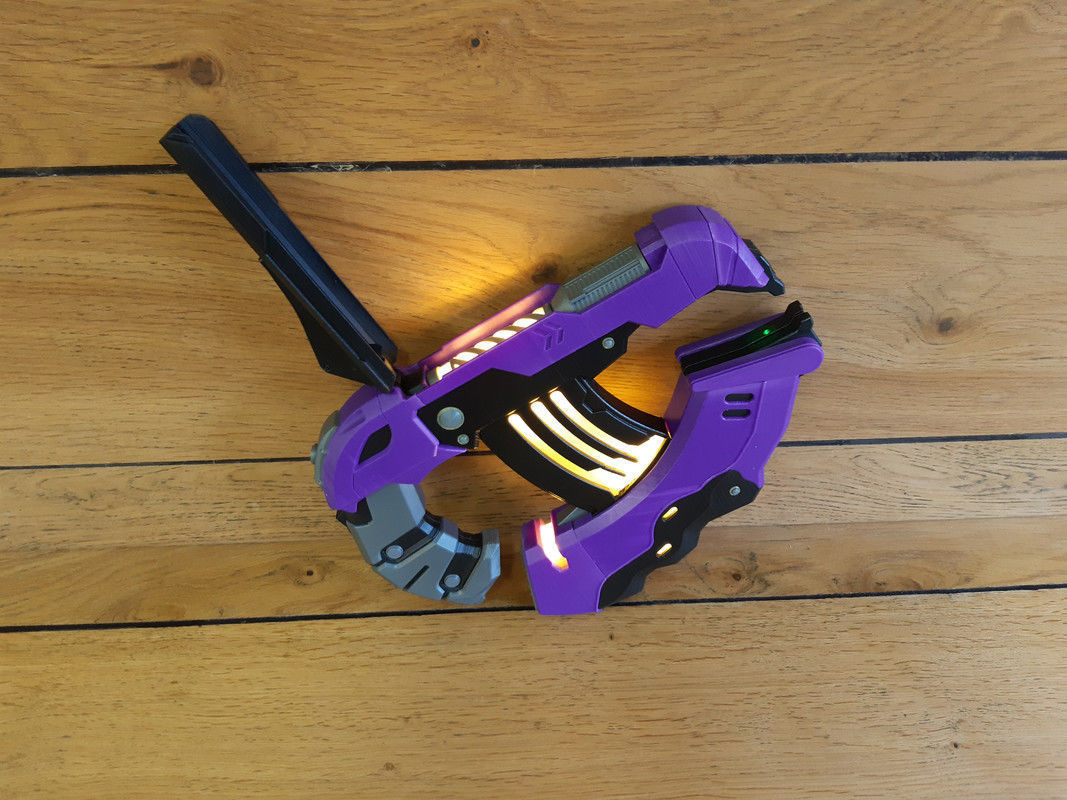 H2A Plasma Cannon - Halo - Printable 3d model - STL 3D print model_17