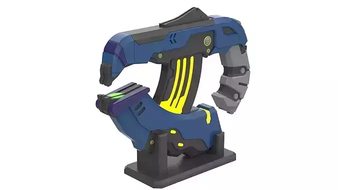 H2A Plasma Cannon - Halo - Printable 3d model - STL 3D print model