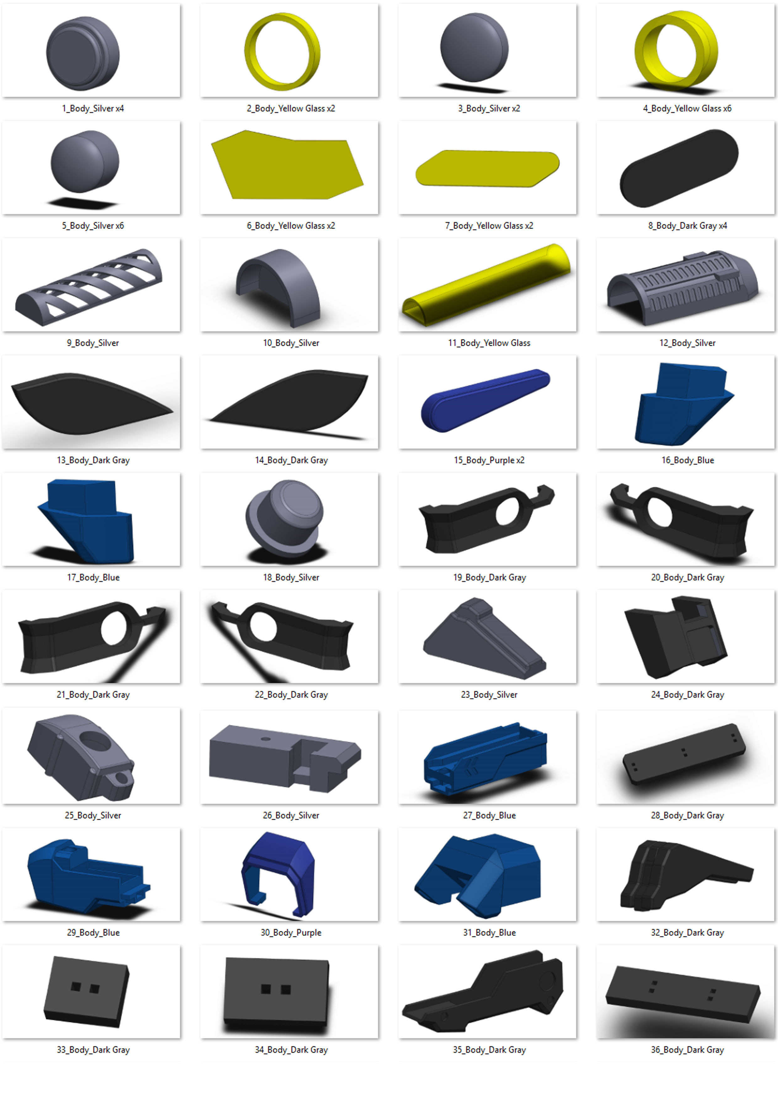 H2A Plasma Cannon - Halo - Printable 3d model - STL 3D print model_7