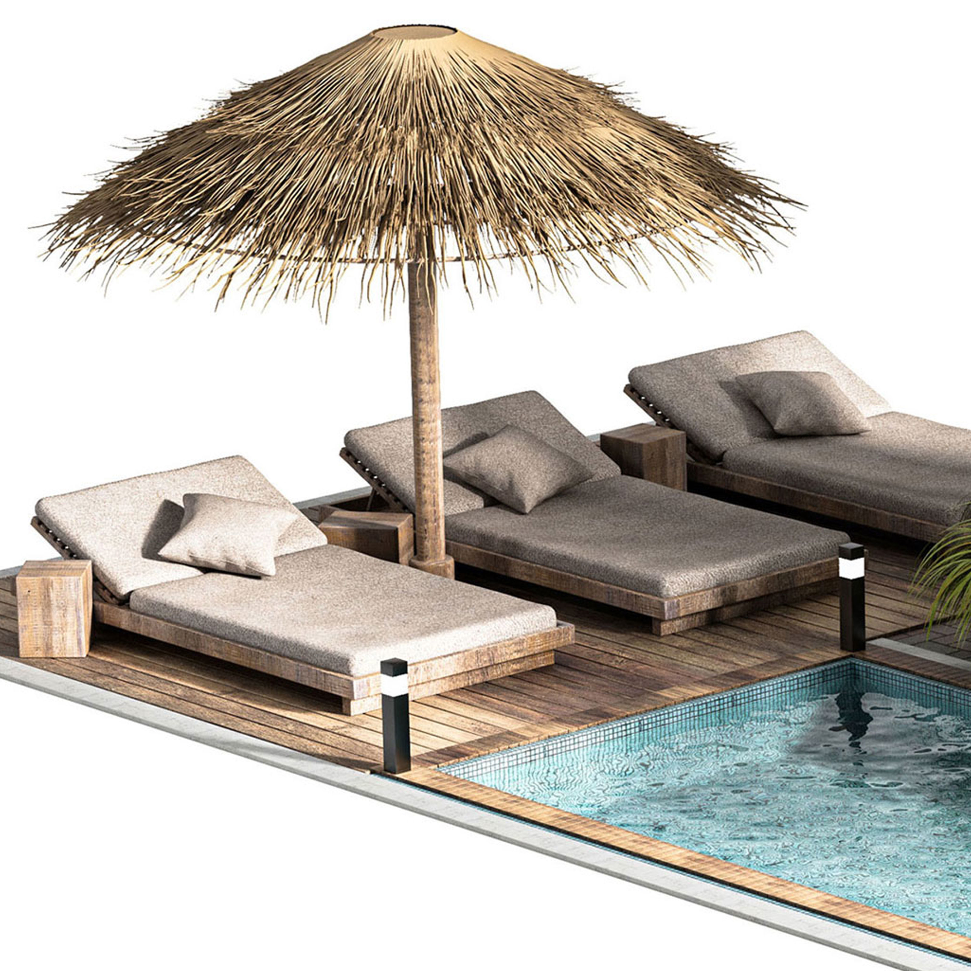 Swimming Pools Your Backyard 3D model_4