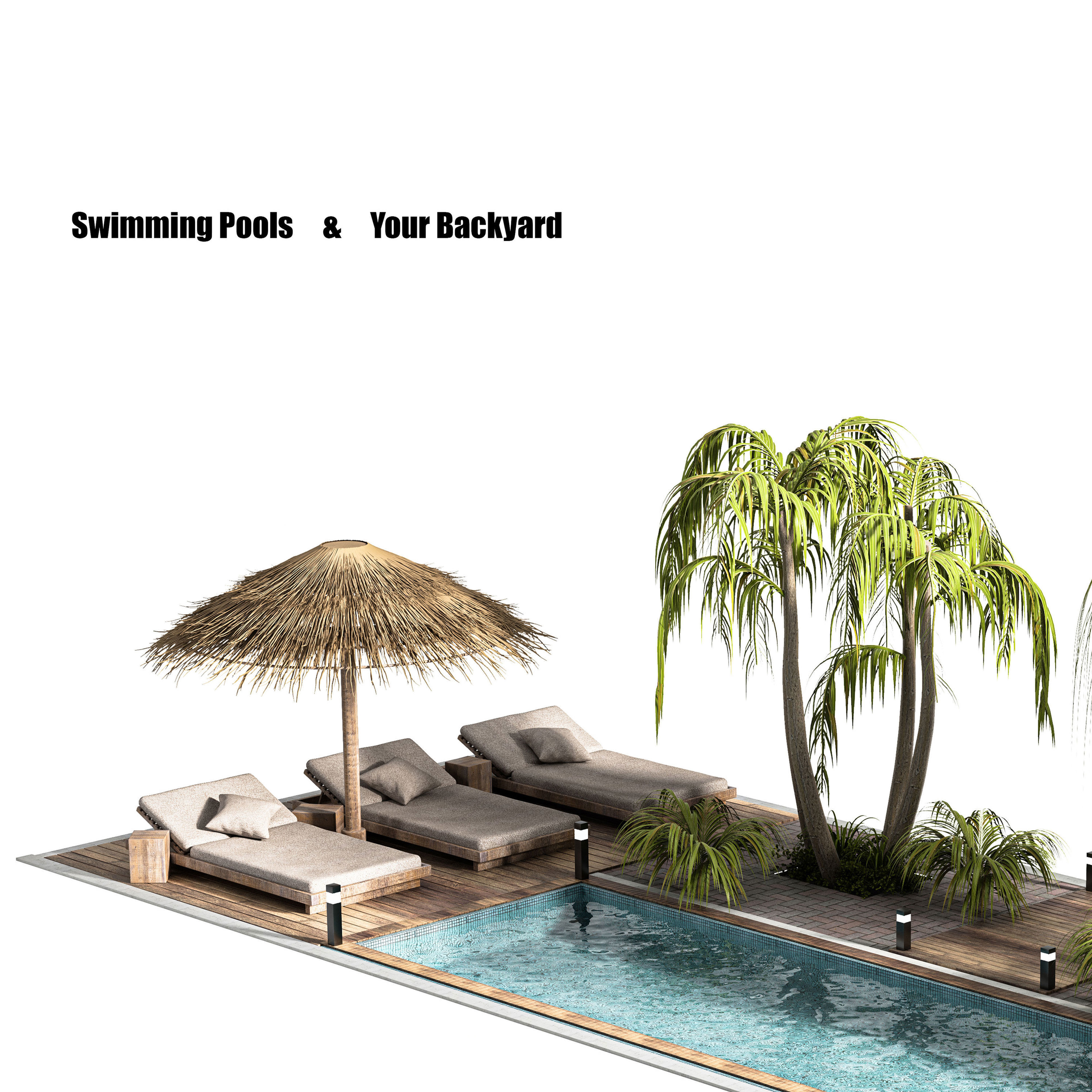 Swimming Pools Your Backyard 3D model_1