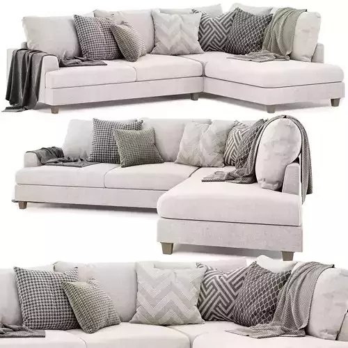 Hamilton 5 seat corner chaise lounge