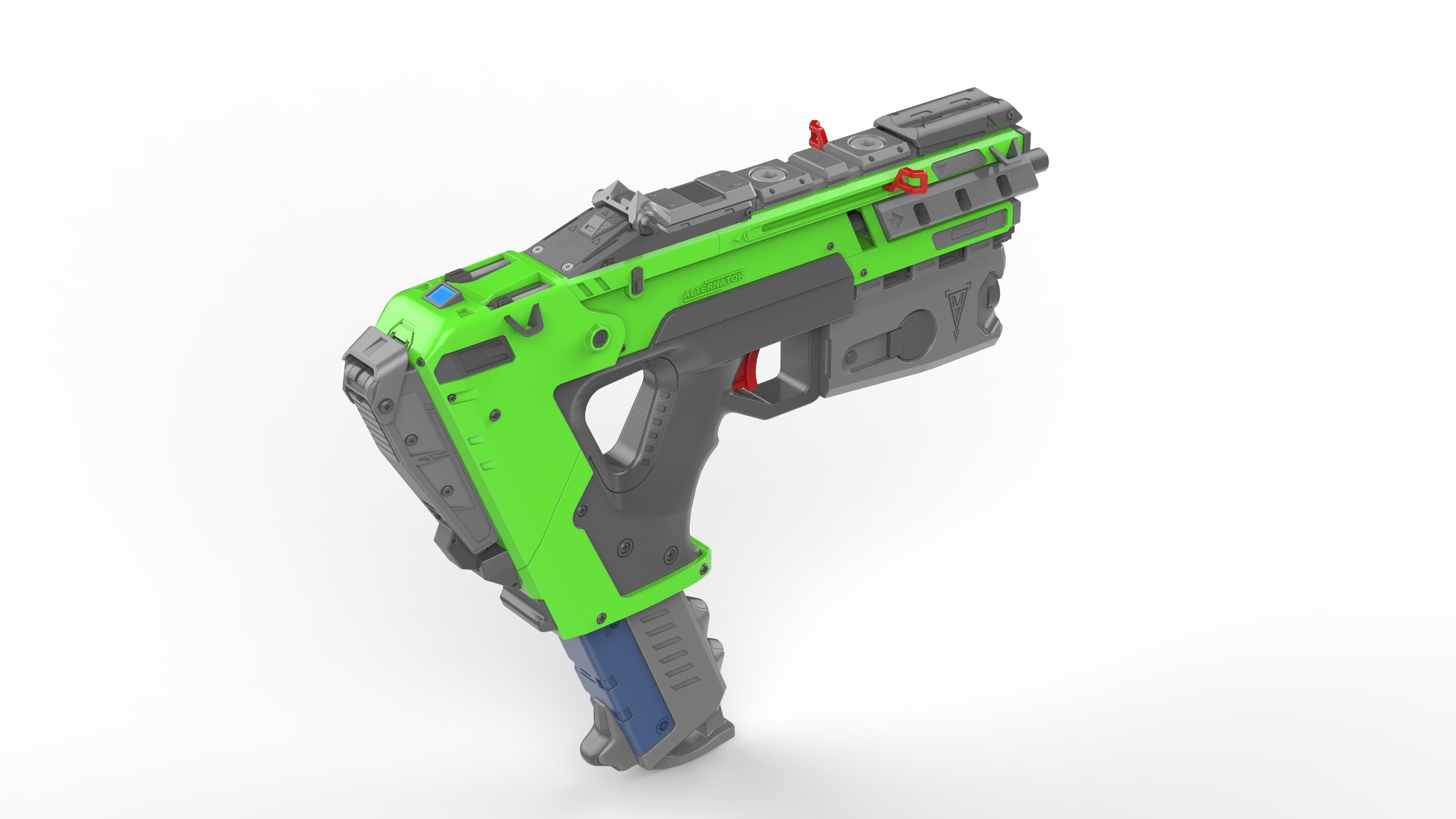 Alternator - APEX - Printable 3d model - STL 3D print model_8