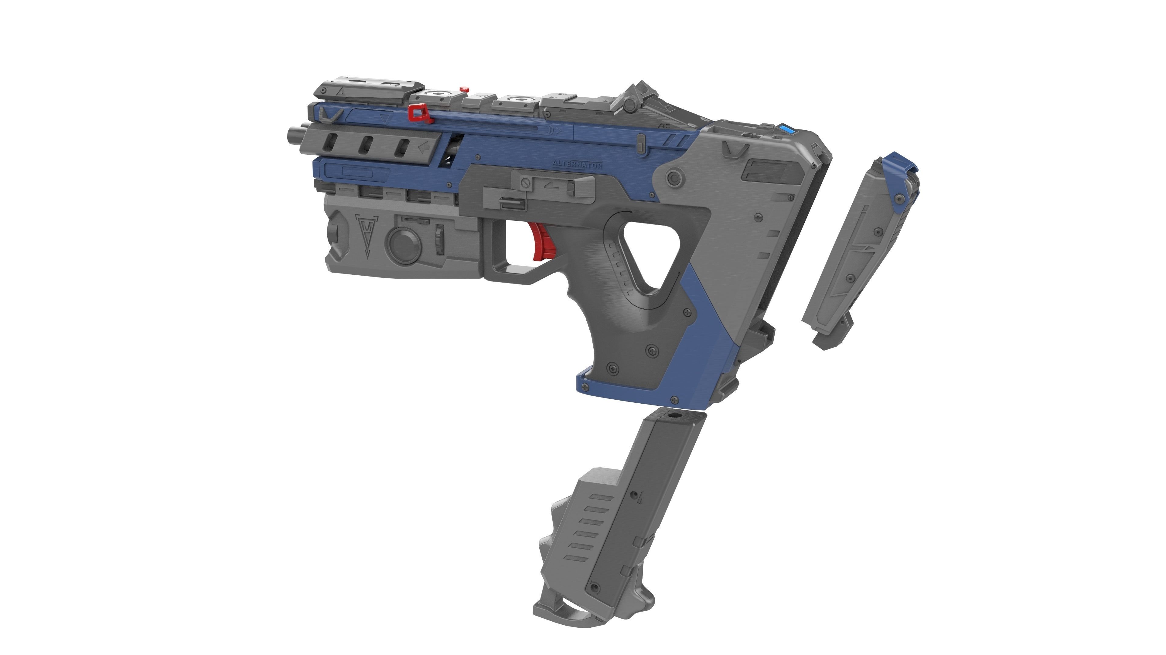 Alternator - APEX - Printable 3d model - STL 3D print model_5