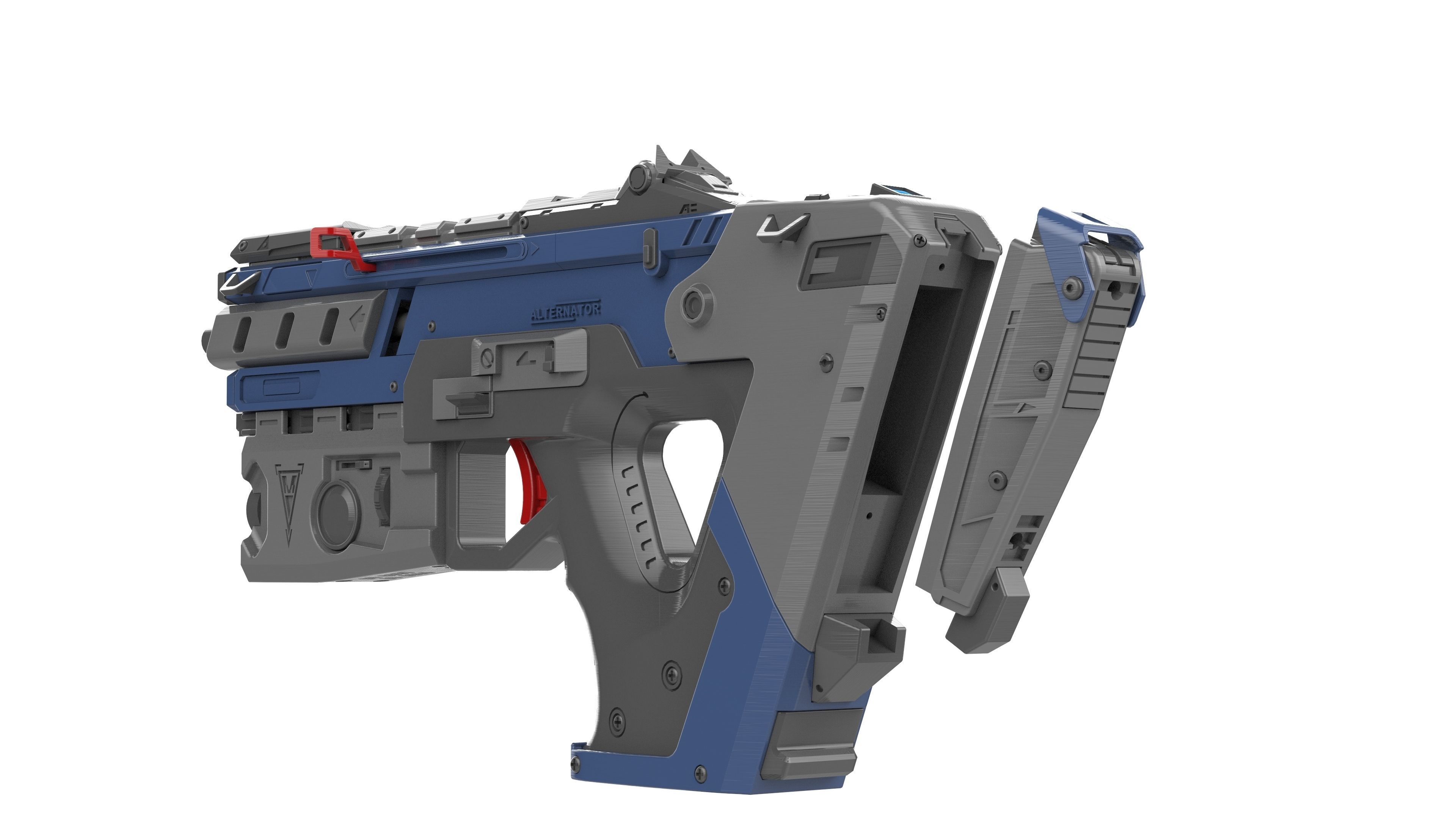 Alternator - APEX - Printable 3d model - STL 3D print model_6