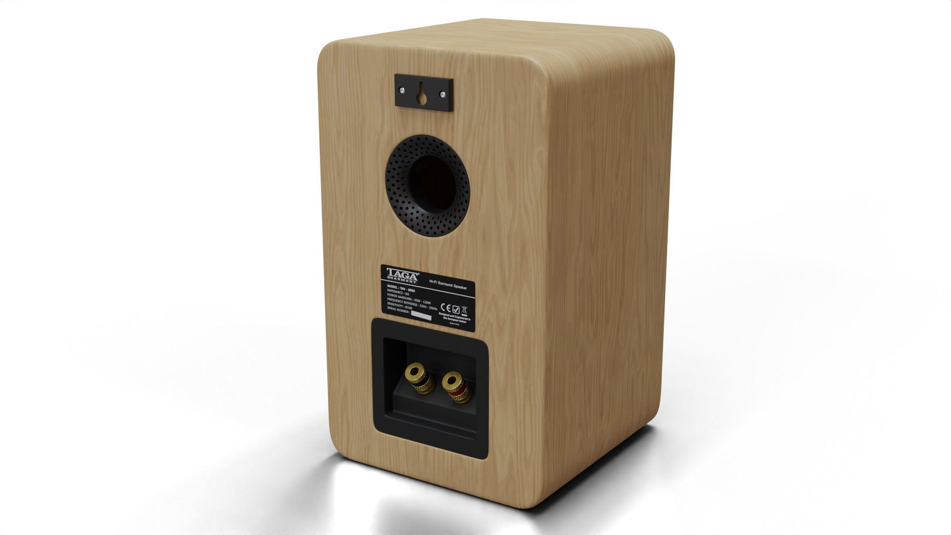 Taga Surround Speaker 5 Colors 3D model_12