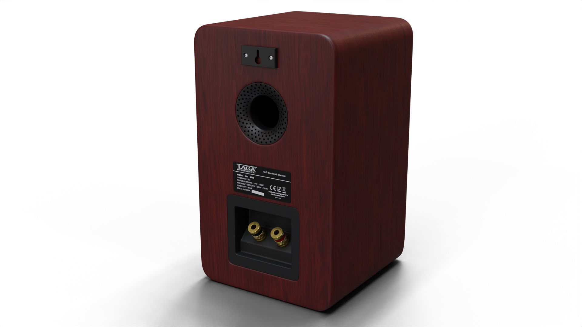 Taga Surround Speaker 5 Colors 3D model_10