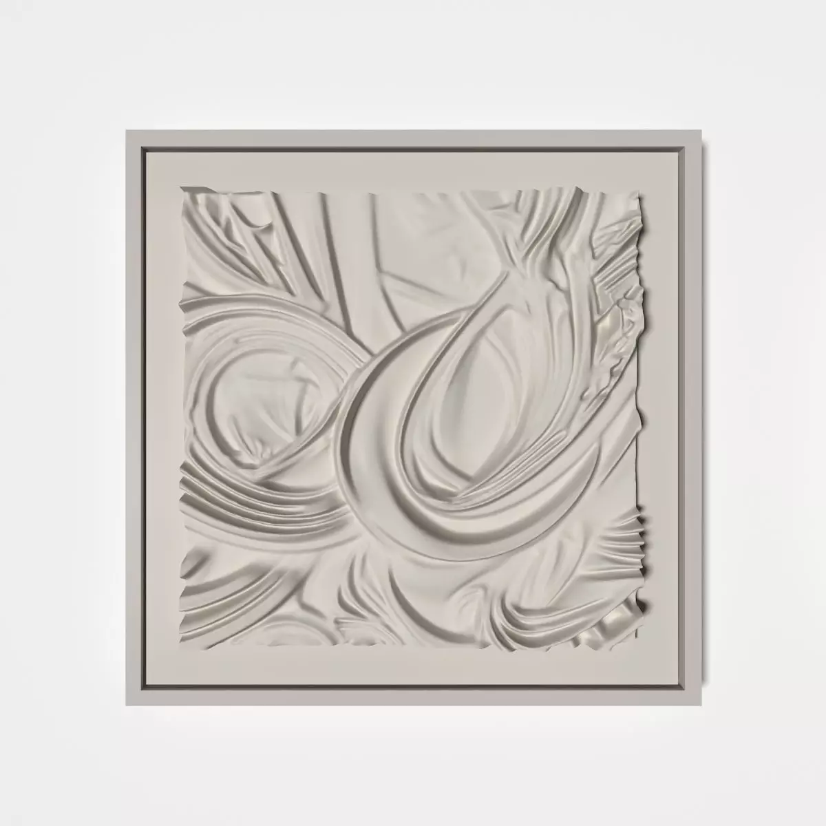 Wall Art Plaster Bas-Relief 3D print model_1