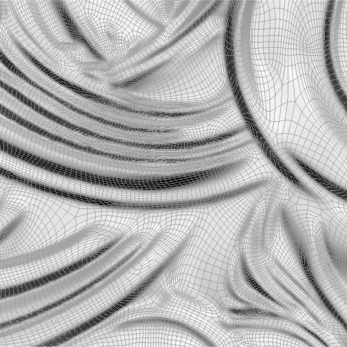 Wall Art Plaster Bas-Relief 3D print model_6