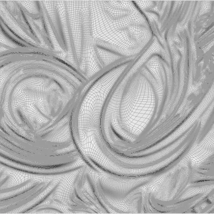 Wall Art Plaster Bas-Relief 3D print model_5