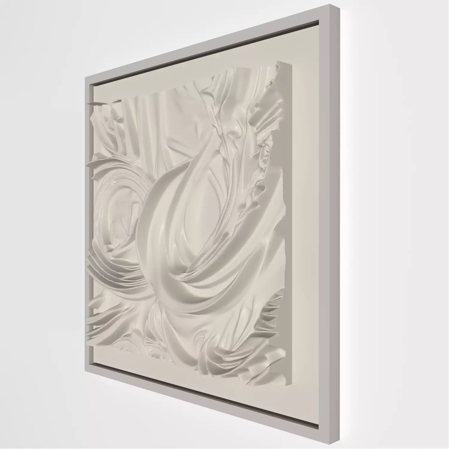 Wall Art Plaster Bas-Relief 3D print model_4