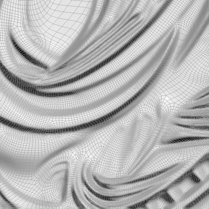 Wall Art Plaster Bas-Relief 3D print model_7