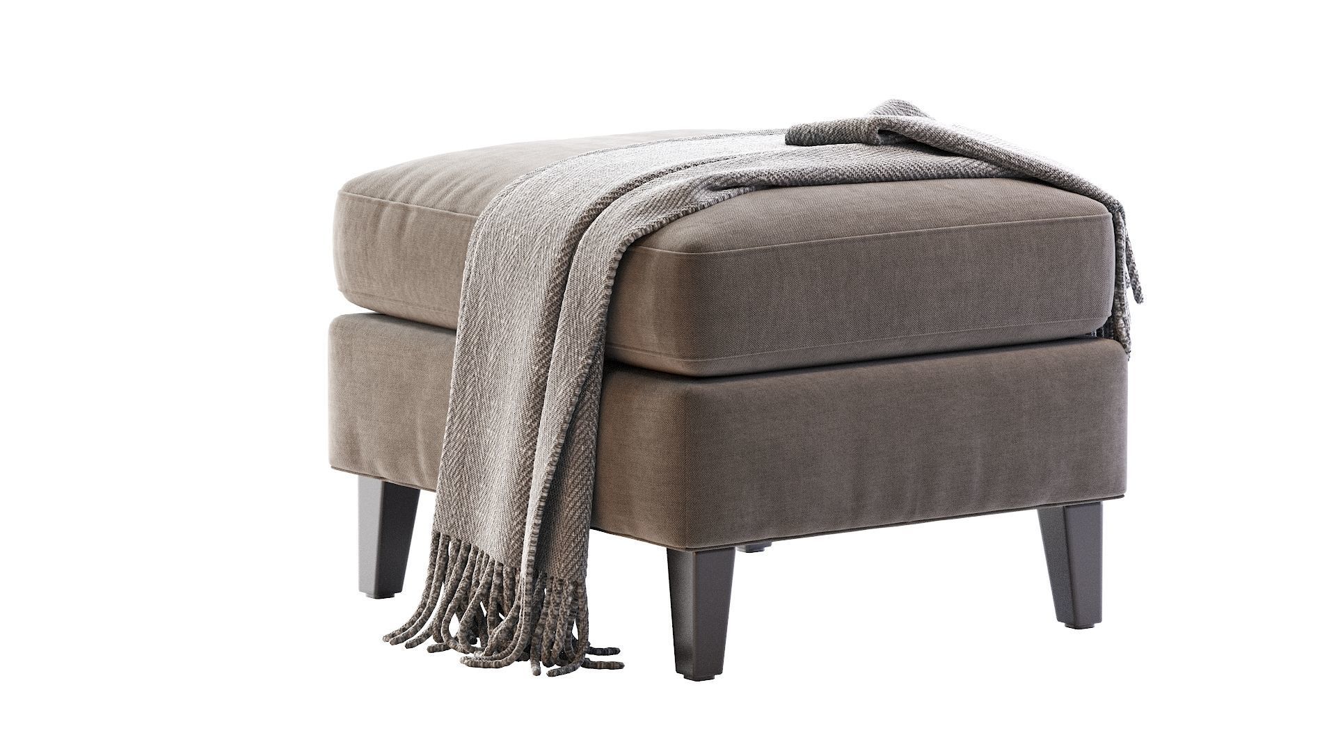 Pouf  Beverly  3D model_8