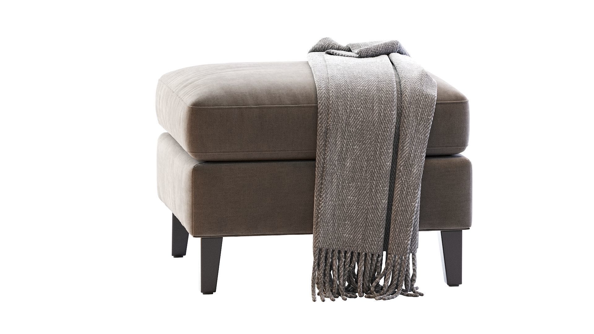 Pouf  Beverly  3D model_5