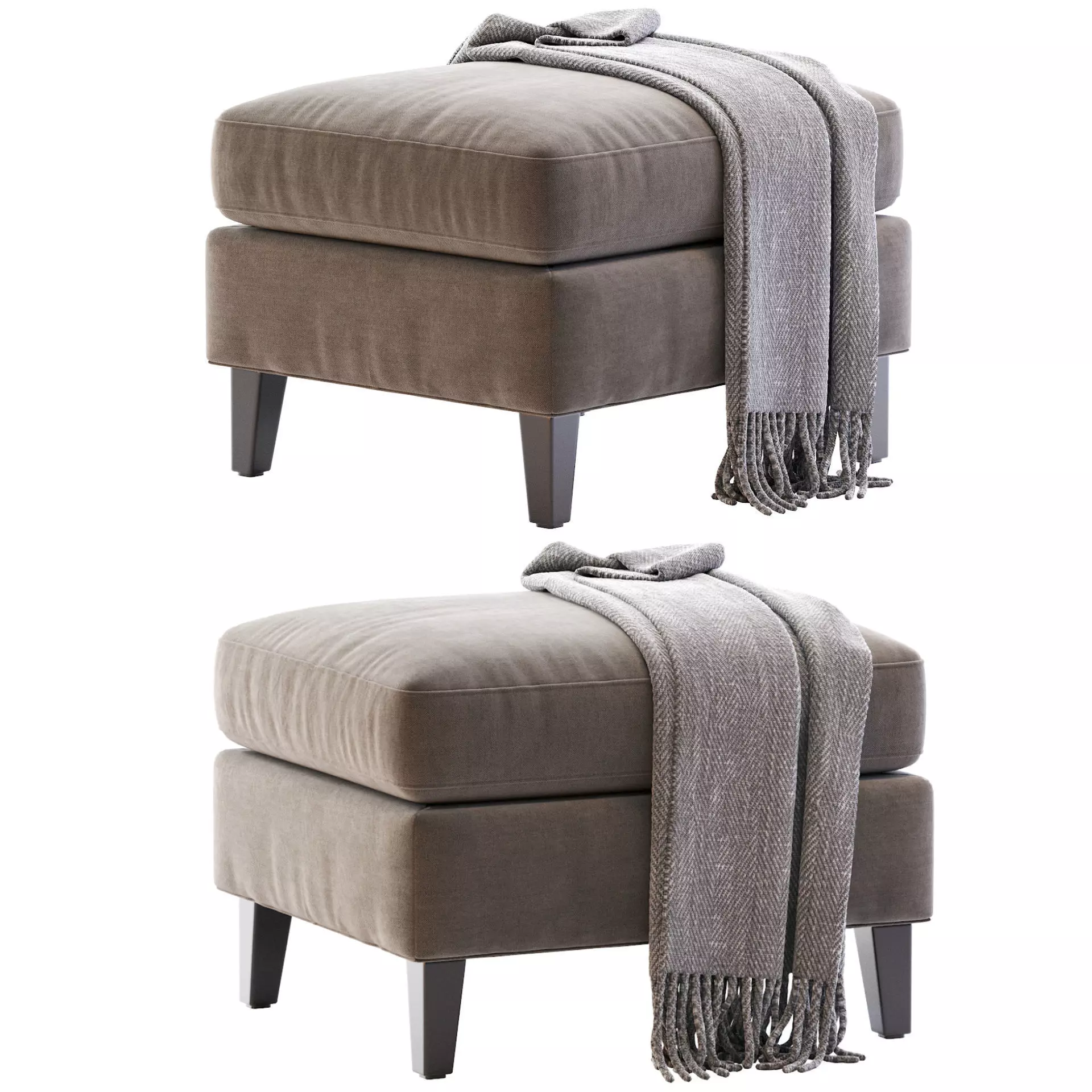 Pouf  Beverly  3D model_0