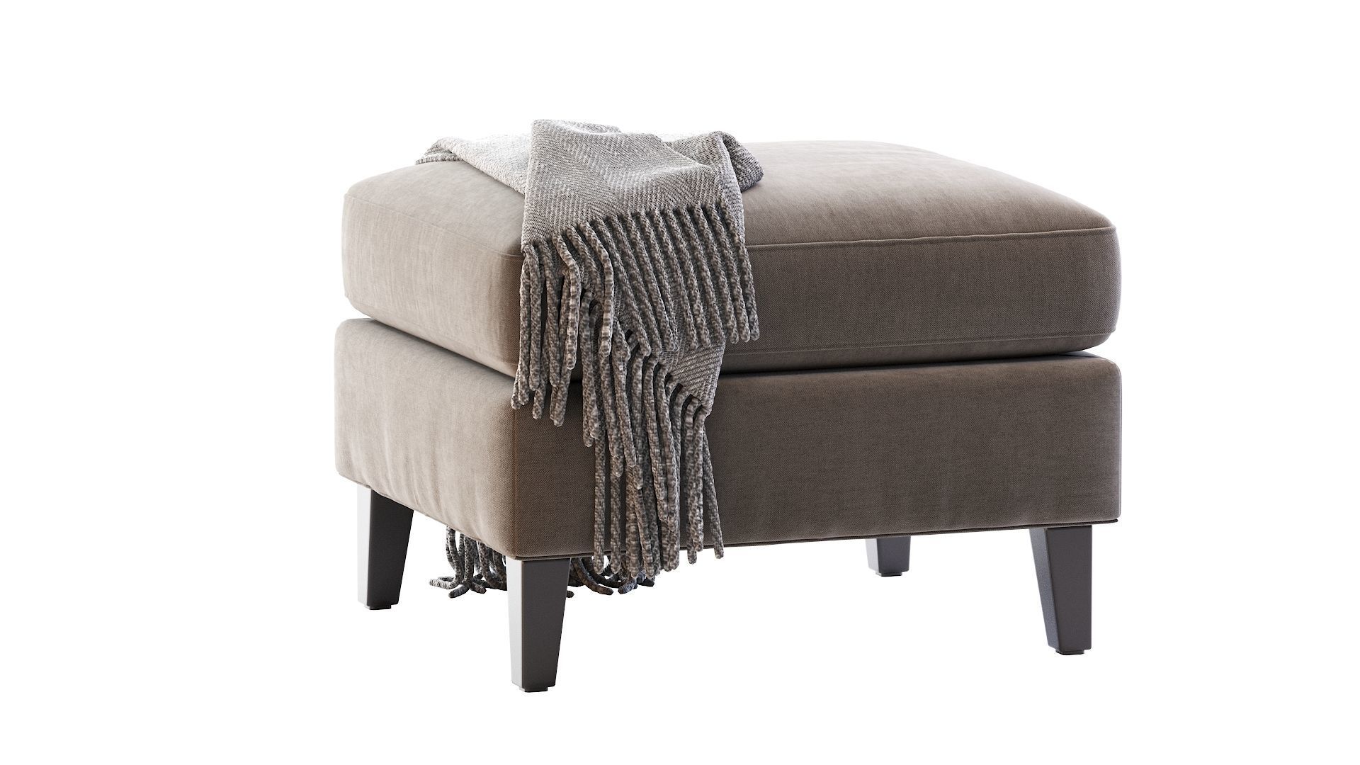 Pouf  Beverly  3D model_12