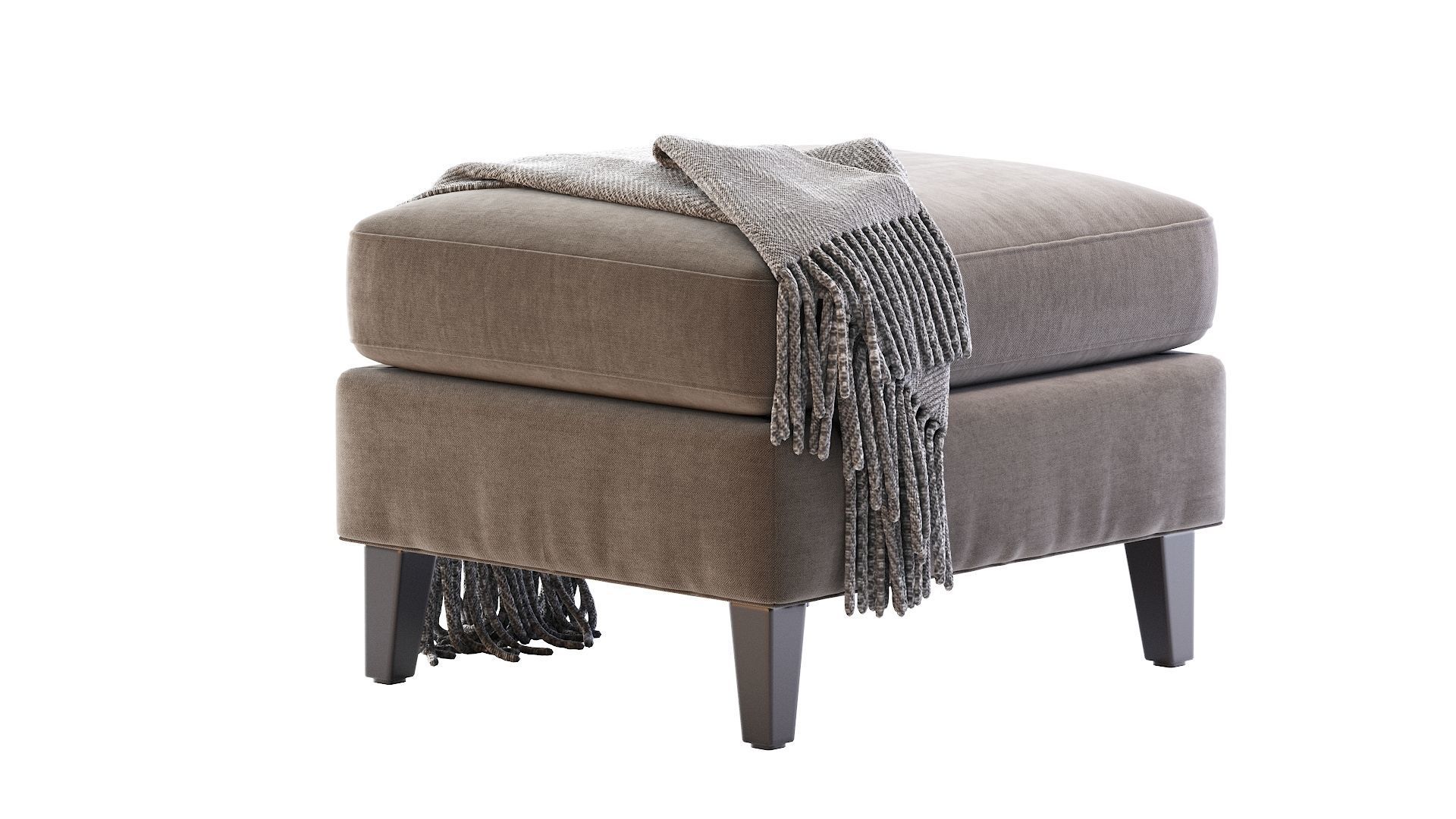 Pouf  Beverly  3D model_11