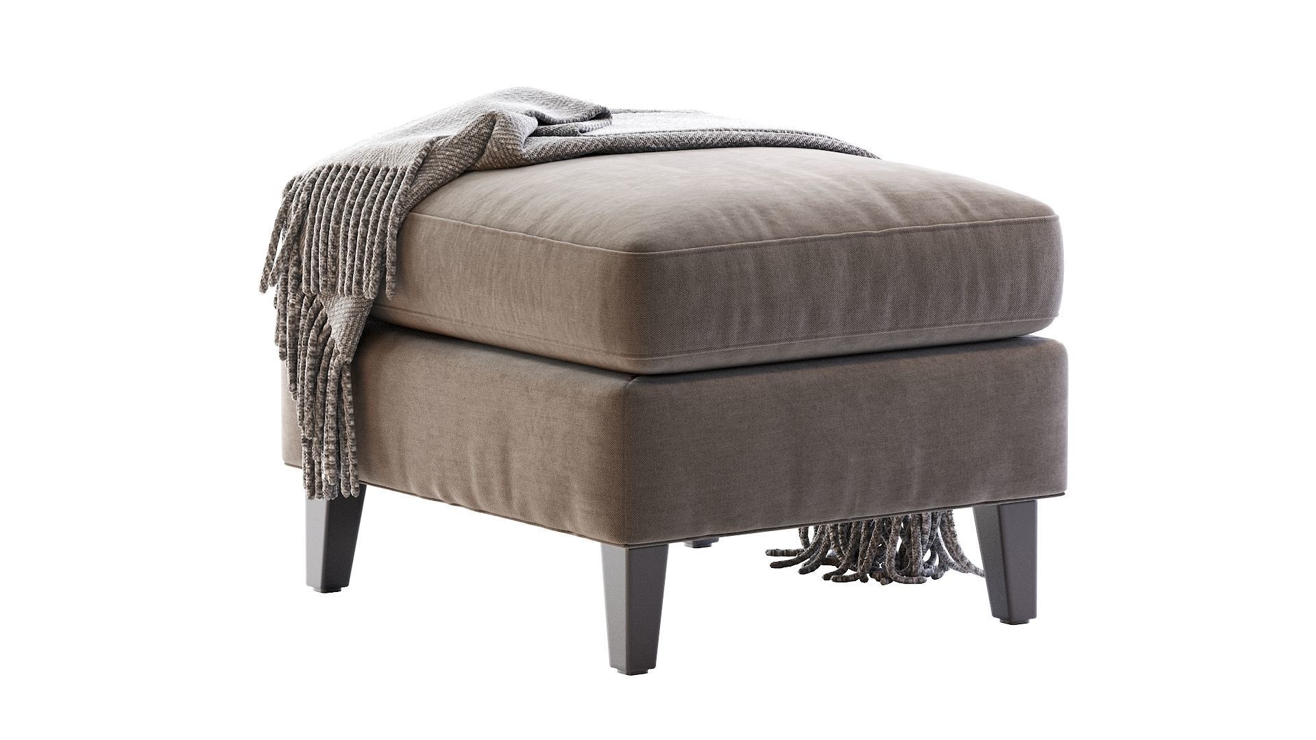 Pouf  Beverly  3D model_15