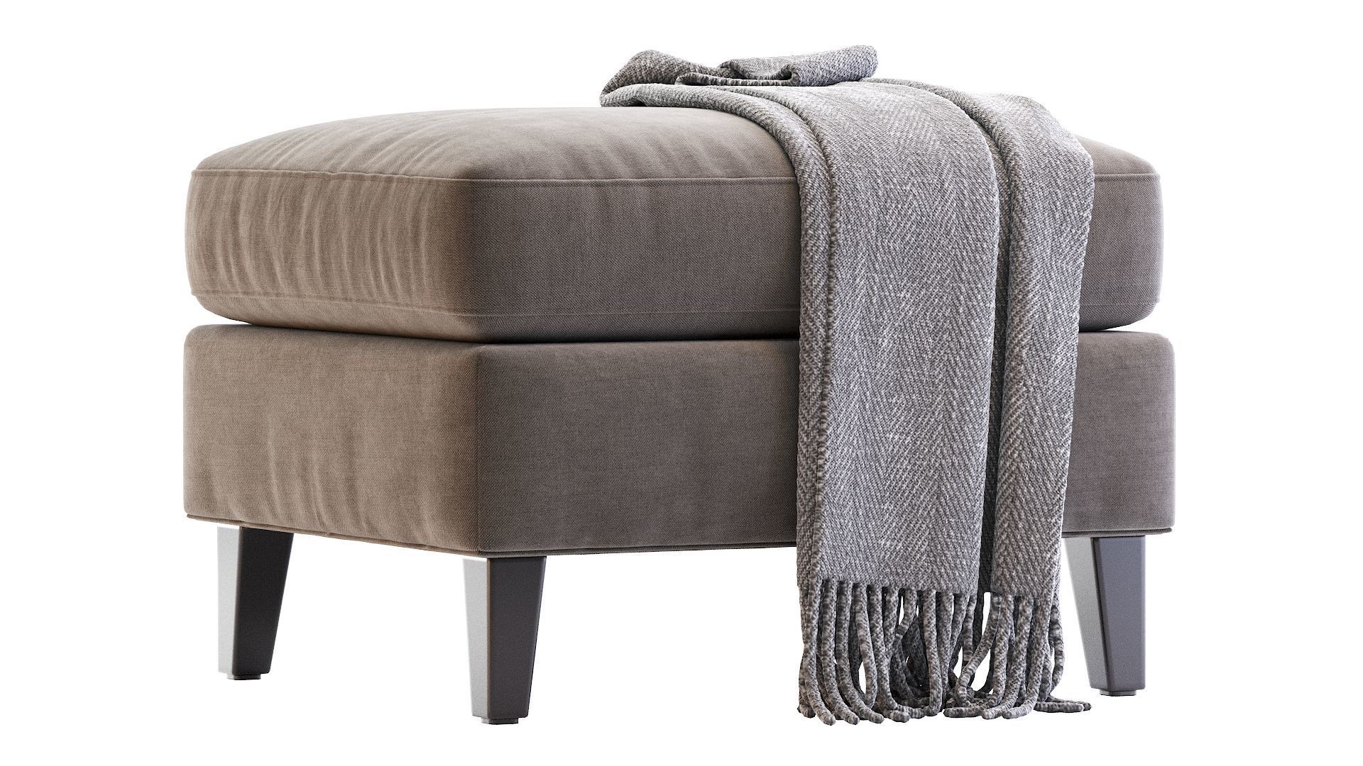 Pouf  Beverly  3D model_22