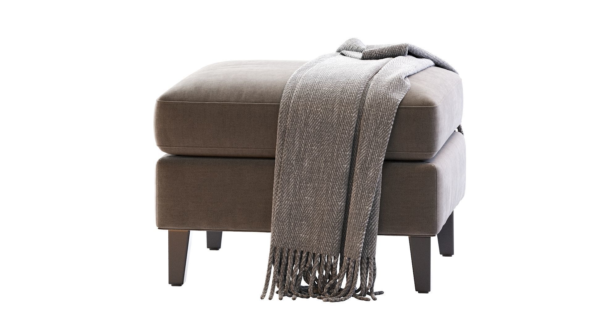 Pouf  Beverly  3D model_6